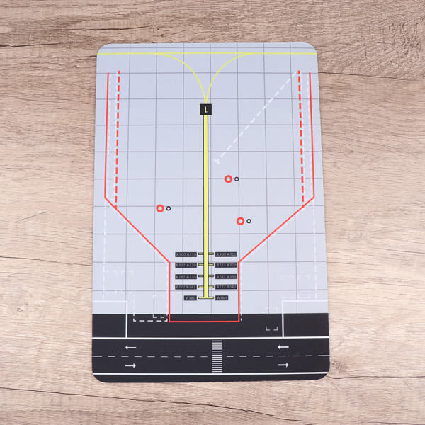 IC Flygplansmatta Runway Förkläde Lämplig för 1:400 modell flygplan Sim