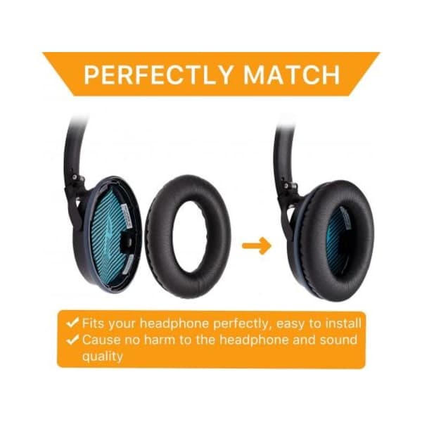 IC Ørepudeudskiftning til Bose Quietcomfort 25