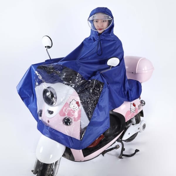 IC Elektrisk motorcykel regnrock utomhus cykling vuxenmodell