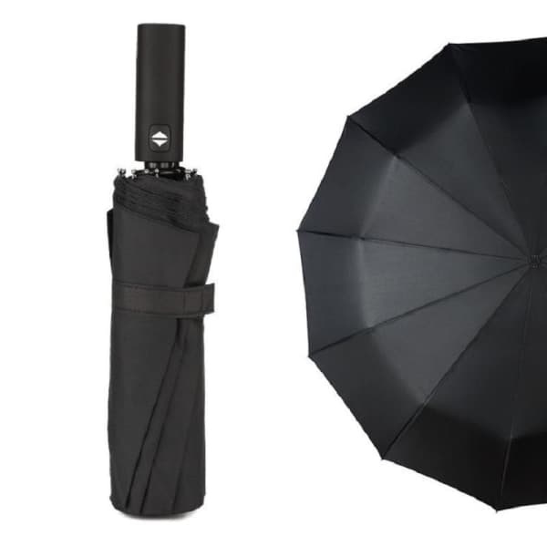 IC 【Automatisk paraply】 Kreativ parasol sort