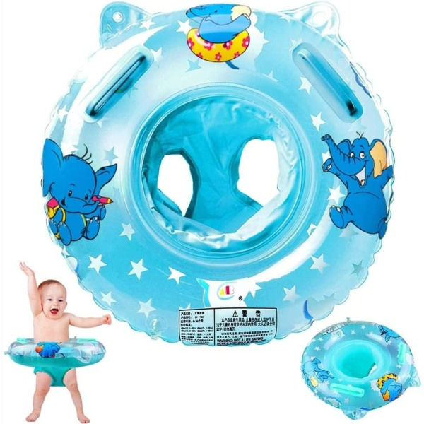 IC Walsai Baby Swim Float, Oppustelig Svømme Ring med Sæde til 6 måneder-6 år Børn