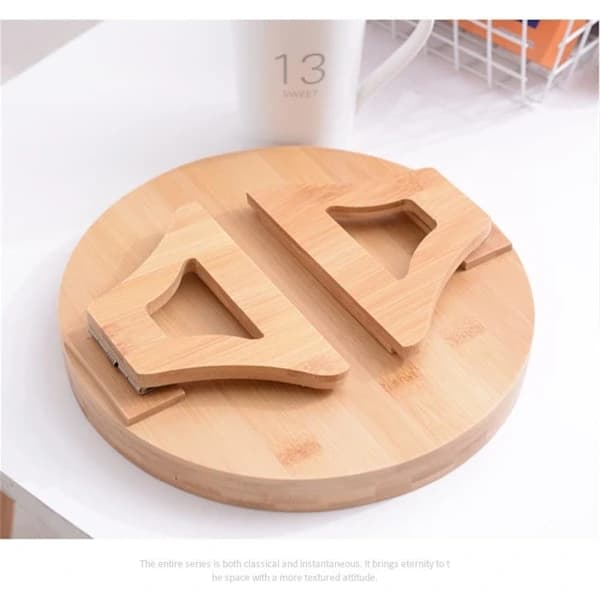 25 cm Soffarmstödsbricka Trä Matsal Dryck Soffa Bricka Vikbar Armstödsbricka Klämbar Soffbricka Platt