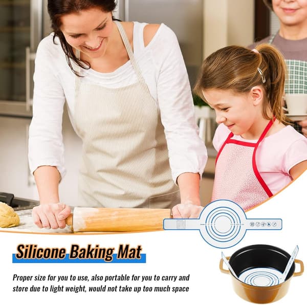 52,5×21,5 cm - 2 pieces - Multifunctional - Silicone Baking Mat - Sling Baking Mat - with - Long - Handle - Bread Baking Mat - Bread Silicone
