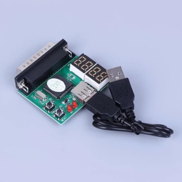 IC PC Diagnostikkkort USB-visningskort Hovedkort Analysator Tester for
