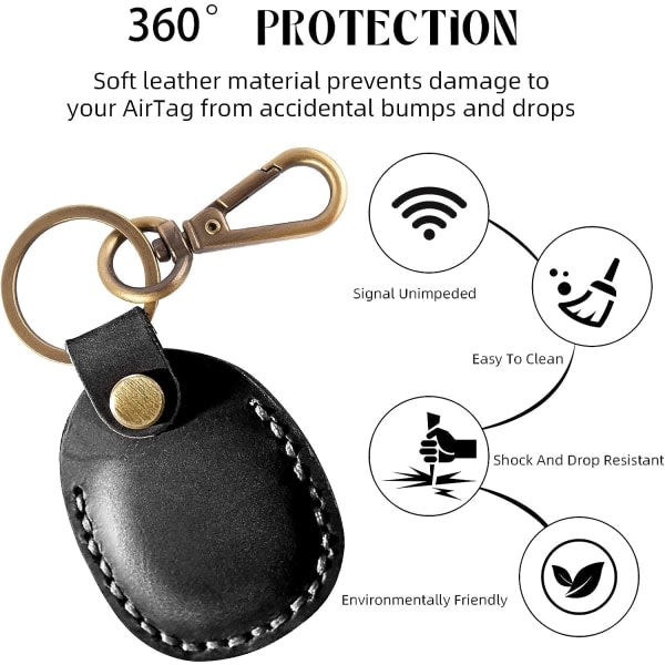 Air Tag -kotelo, Air Tag -avaimenperä, AirTag -riipus kotelo anti-häviö avaimenperällä IC