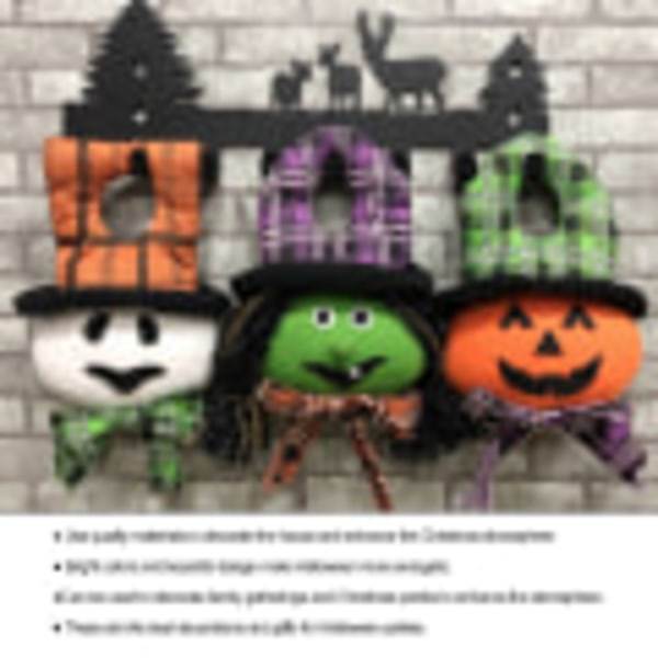 IC Halloween-nukke Ystävällinen ei-kudottu kangas riippuva Pelottava Tyyppi 3