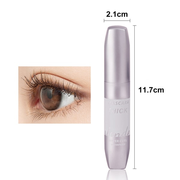IC Vandfast og klumpfri mascara, tuben er lavet af Brown