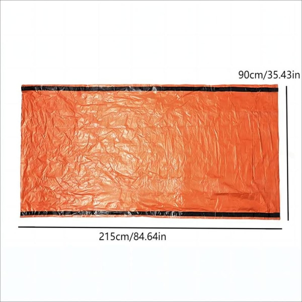 2-pack nödtält, bärbar nödsovsäck Emergency Survival Shelter