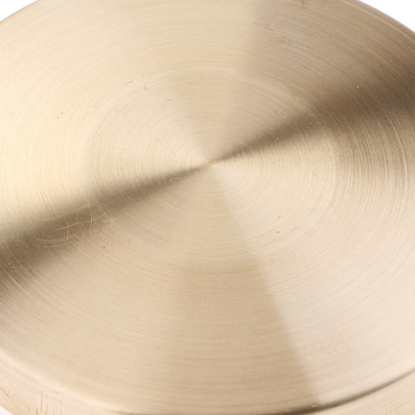 Hånd Gong Cymbaler Messing Kobber Gong Instrument med Runde Spil
