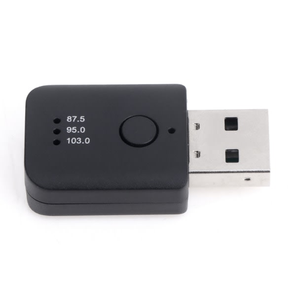 IC Bil Bluetooth 5.1 FM-lähetin vastaanotin Handsfree puhelu Mini U