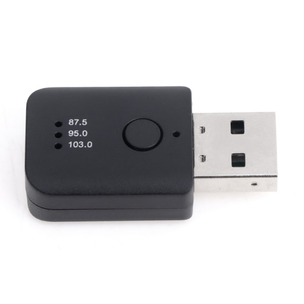 IC Bil Bluetooth 5.1 FM-sender modtager Håndfri Opkald Mini U