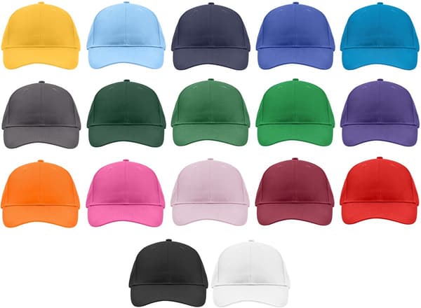Myrtle Beach Baseballkeps - 6-panel - för vuxna Gul