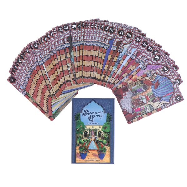 IC Rana George Lenormand Orakelkort Tarot Spådom Divinasjon Multicolor One Size