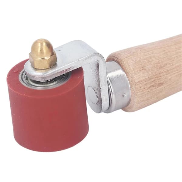 Seaming Roller, Heat Resistant 260°C, 28mm Wide, 32mm Diameter, Ergonomic Wallpaper Roller for PVC Welding