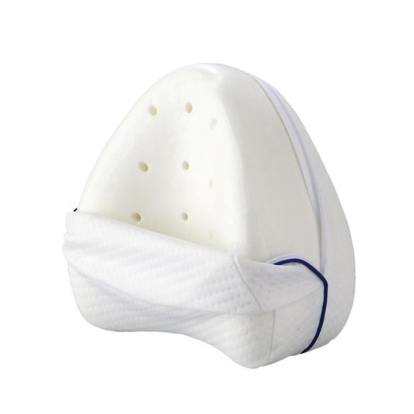 Ortopædisk ergonomisk benpude i memory foam Knæpude Hvid