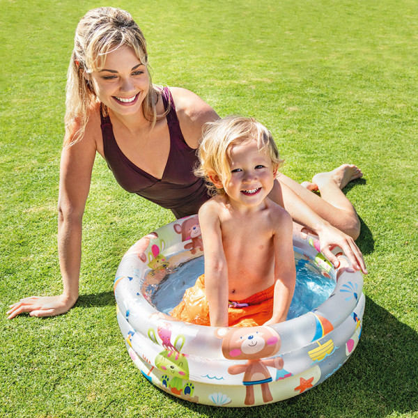 IC Hemme Oppustelig Pool (61x22(cm)) Rund Legeland Pool Baby og Børnebad Baby