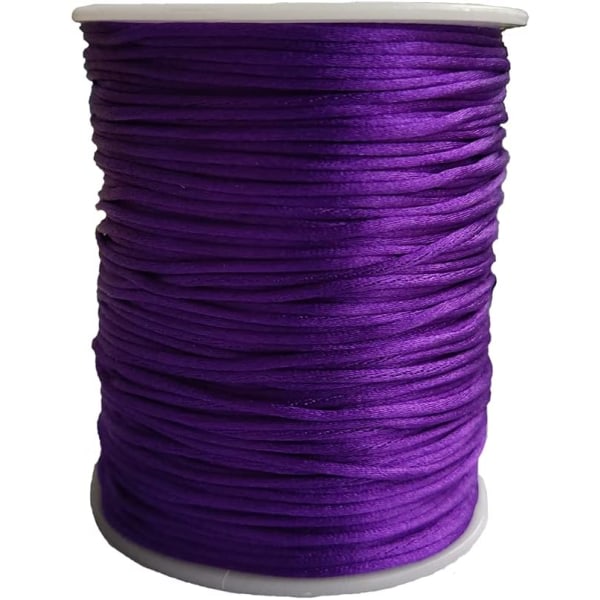 IC 1,5 mm Nylon Satin Snöre för Pärlning