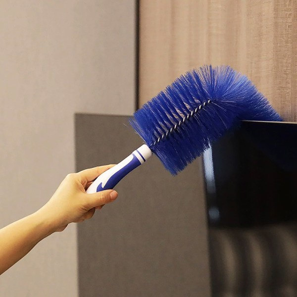 IC Fläktborste dammborttagningsverktyg Microfiber Duster Dust Remover Clea Blue