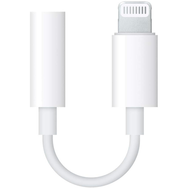 Adapter til Apple Lightning til 3,5 mm hovedtelefonstik
