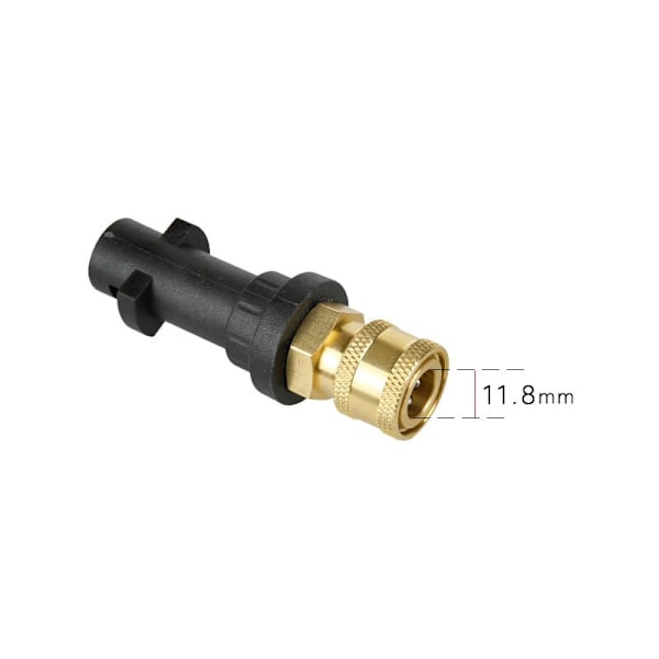 Højtryksrenser Pistol Adapter med 1/4'' Hun Quick Connect Fitting Kompatibel med Karcher/Kärcher K Serie Højtryksrensere K2, K3, K4, K5, K6, K7
