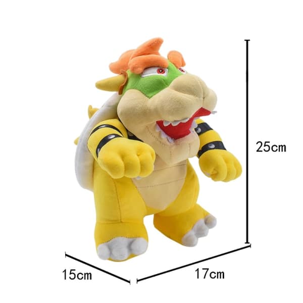 IC CNE 10\" Super Bowser Stående King Bowser Blød Fyldt