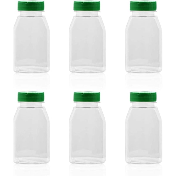 IG Forpackning om 6-14 oz med grøn lock-kryddburk i plast