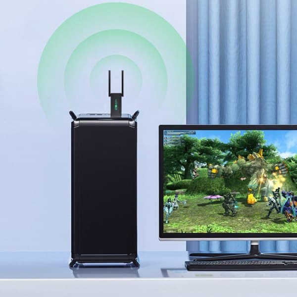 Wifi-sovitin Dual Band 2,4GHz 5GHz Wifi USB 1200Mbps langaton