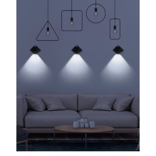 IC Kroppssensor LED Nattlampa Självhäftande Vägglampa