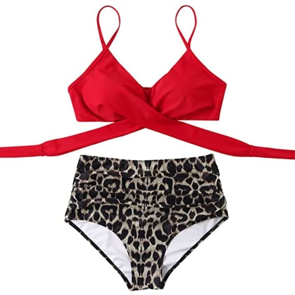 IC NOE Wrap Bikinisett Push Up Høy Midje 2 deler M