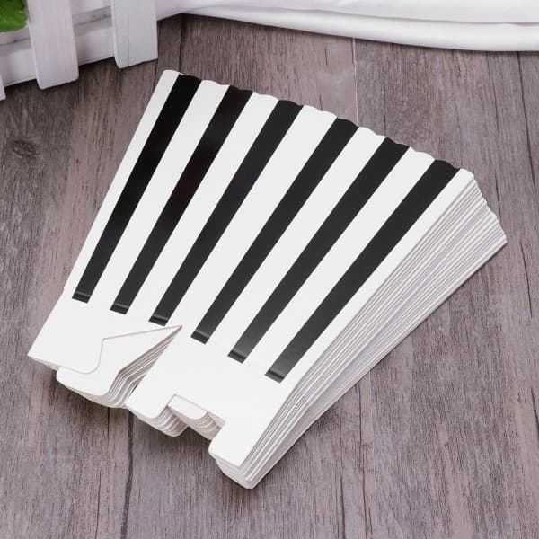 IC Popcorn Boxes, Candy Container Paper Strip for Movie Party