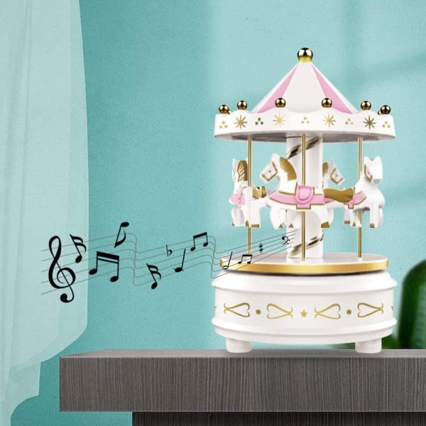 IC NOE Karusell Musikboks - Let at samle - Klassisk dekoration