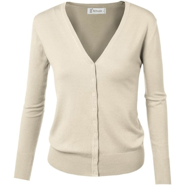 Women's Basic Spring Button Down Cardigan