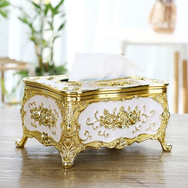 Serviettboks stue lys luksus high end spisebord ornament