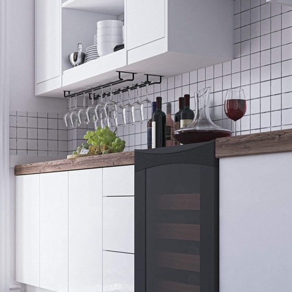 Vinglasstativ under skabet Vinglasholder Stemware Rack
