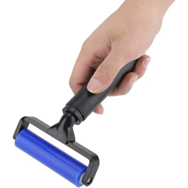 IC Smørknive i rustfrit stål, sorte ostespredere 6 stk.