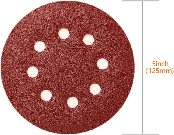 Lämplig - 100 - slipeskiver - størrelse - 125 - mm - ideell - sliping/polering/rustfjerning