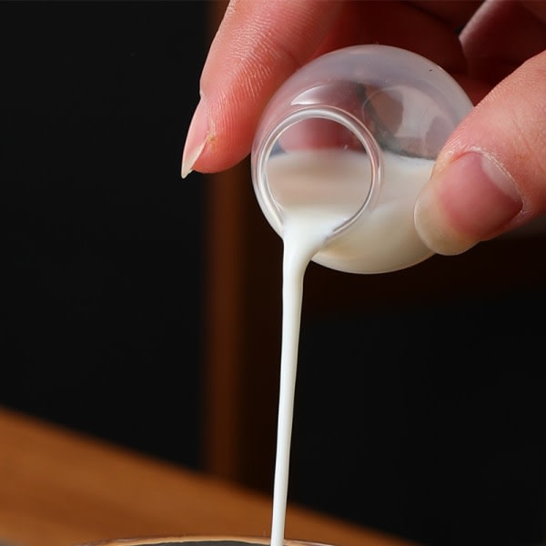 IC 20ML Transparent Kaffe Drycker Liten Mjölkkanna Kaffekopp Glas 20ml