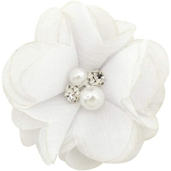 24 st Babyflickors Hårklämmor Chiffong Blommor Hårspännen för Tonåringar Barn …