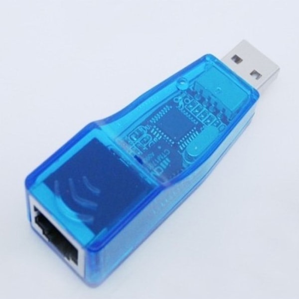 nettverkskort USB til RJ45 Ethernet LAN nettverksomvandlaradapter