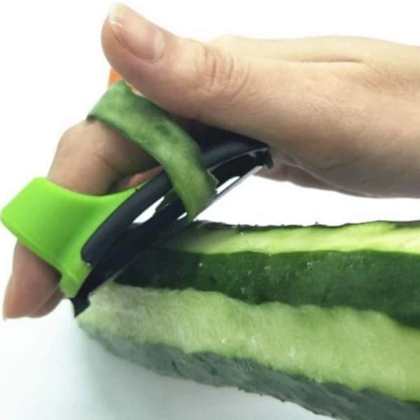Finger Potato Peeler - Simple and Efficient Red 1-Pack 1-Pack
