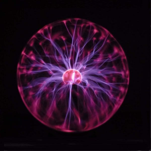 IC Plasmaboll/Plasmalampa/Plasmalampa, Plasma Electric Nebula Lightning Ball, Känslig för beröring, Lämplig för fest, Hem