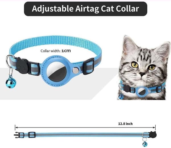 Tracking Collar - Pet - Anti-Lost - Cat - Cat Collar - Reflective - Kitten Collar - Pet Collar - with