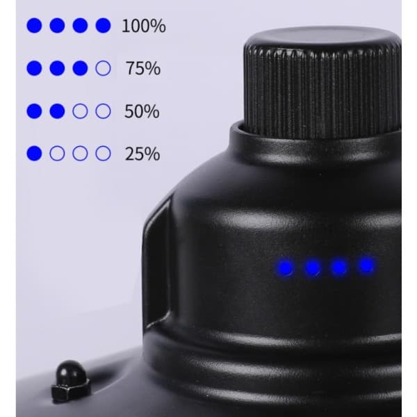 IC Bärbar Multifunktionell LED-Tältlampa för Camping (Grön)