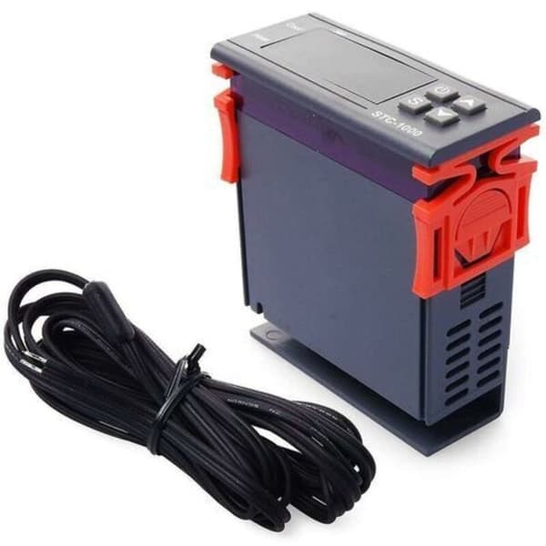 STC-1000 220V Universell Termostat Temperaturkontroller Kalibrering Fahrenheit & Celsius Display + Sensor Probe