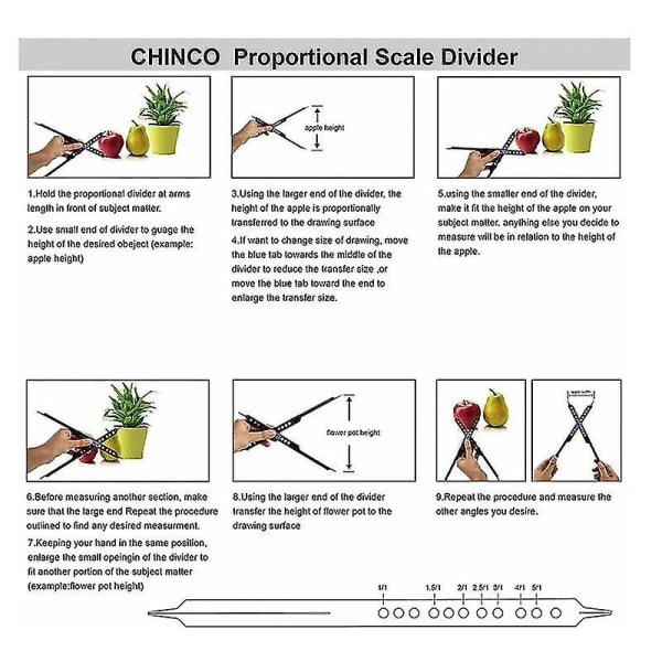 IC CNE 10 tommer proportionel skaladeler