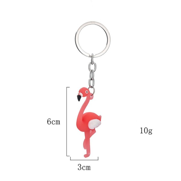 Hængende nøgleringe Kreative gave nøgleringe Nøgleholder Pvc nøglering 11 * 2,5 cm 11 * 2,5 cm IC