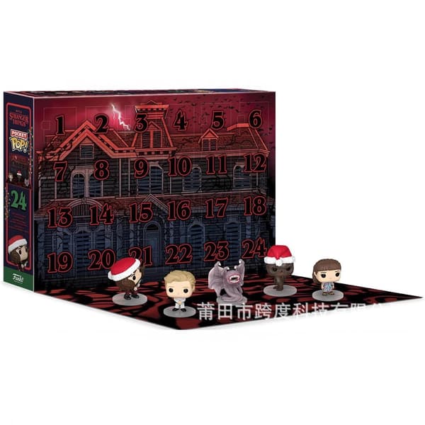 Laveste Pris Noensinne! Stranger Things Julekalender med 24 Dager Nedtelling