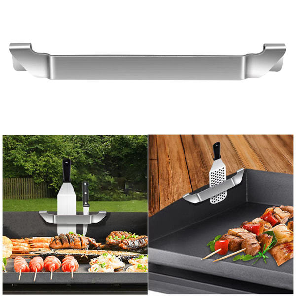 IC Grillspatelholder i rustfrit stål Grillredskabsholder