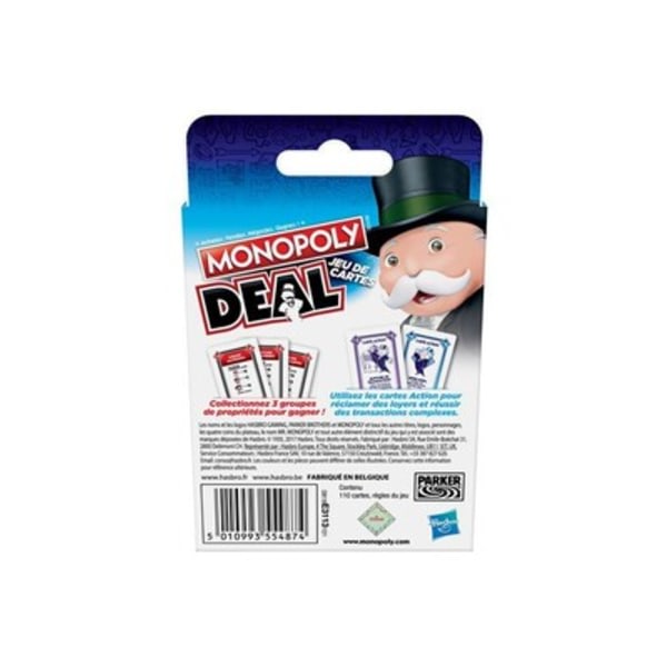 IC MONOPOLY KORTSPILL HASBRO TILBUD