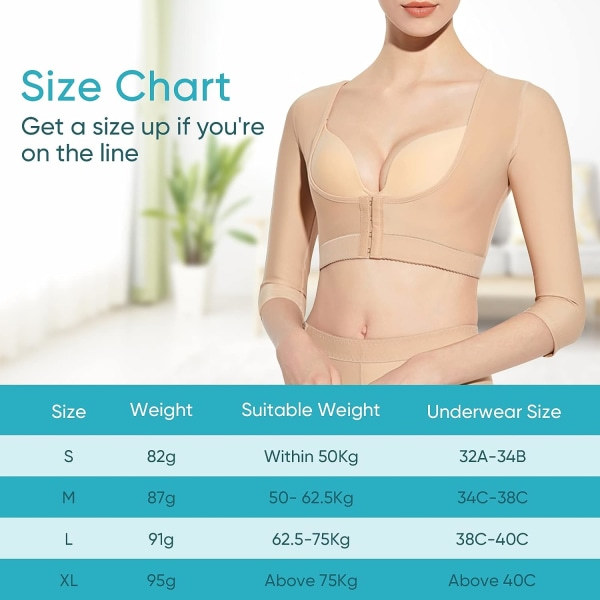 IC Arm Shaper for Kvinner, Humpback Posture Corrector Vest